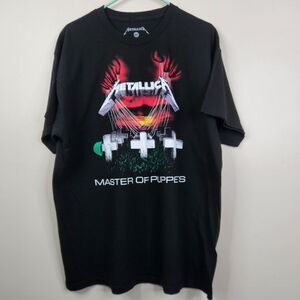 Metallica Master Of Puppets Double Sided Short Sleeve Graphic Tee XL